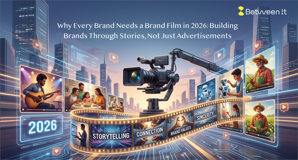 Why Every Brand Needs a Brand Film in 2026: Building Brands Through Stories, Not Just Advertisements  The Way Brands Communicate Has Changed